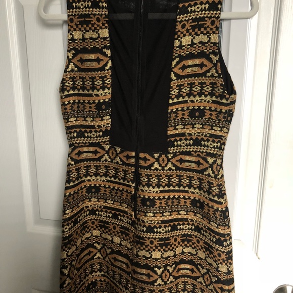 NWOT Alice + Olivia zip mesh back mini Dress - Picture 4 of 7